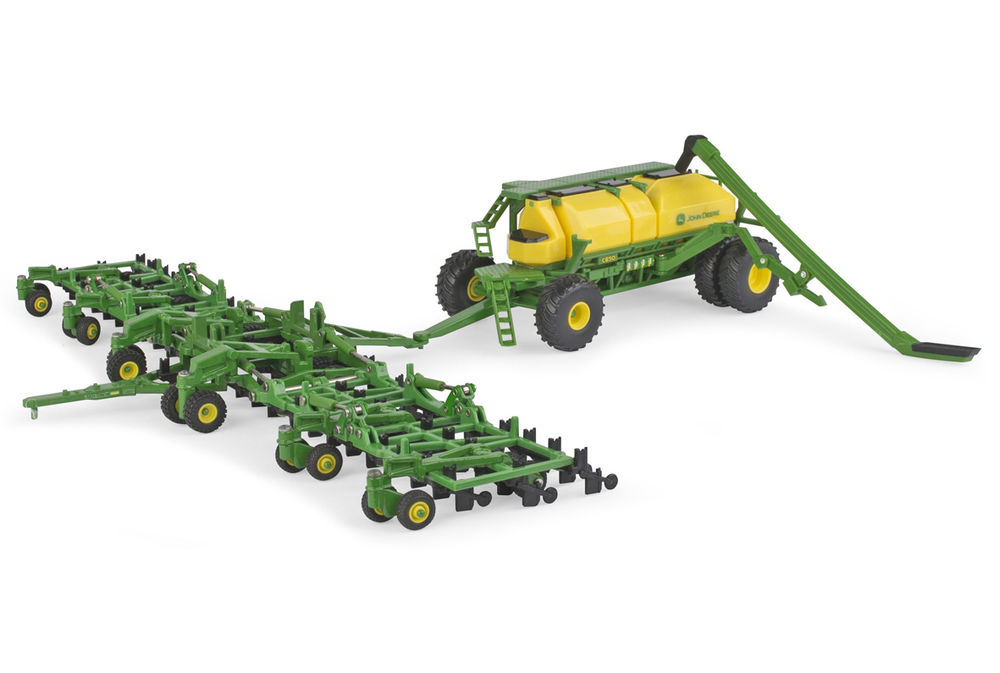 JOHN DEERE AIR SEEDER SET   C850 CART + 1870 BAR scale model by Collector Models