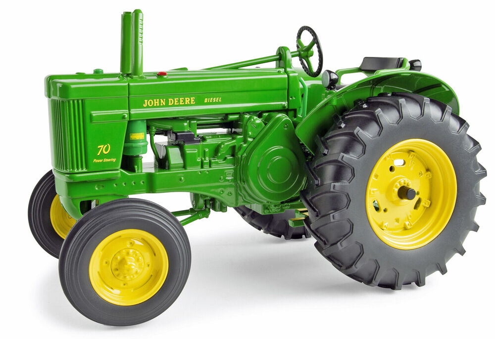 JOHN DEERE MODEL 70 TRACTOR with wf axle   70th Anniversary Collector Edition scale model by Collector Models