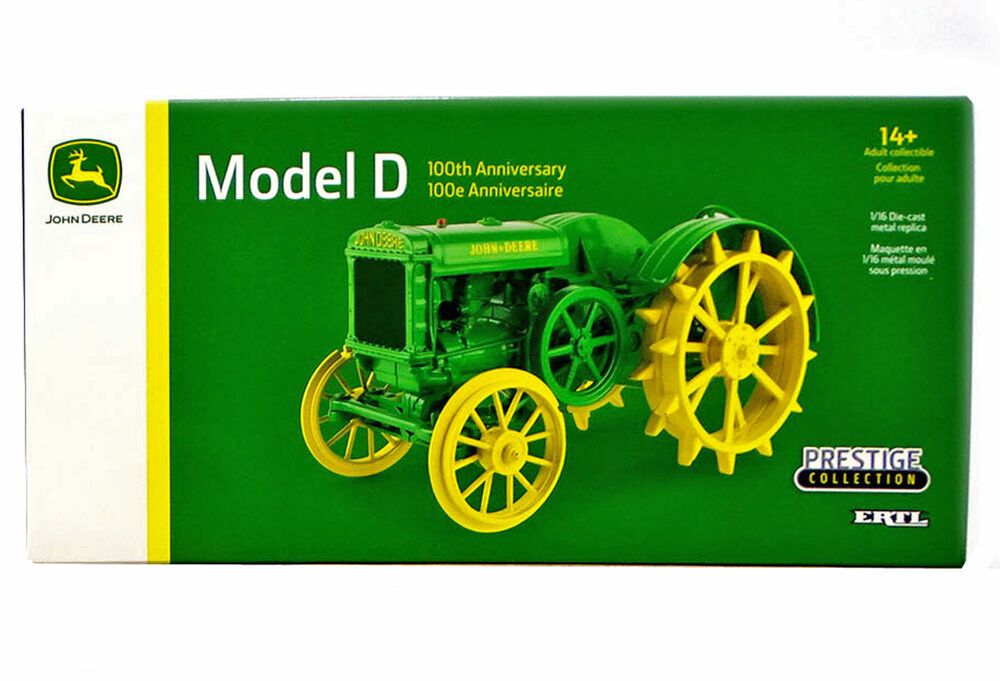JOHN DEERE MODEL D Spoker D   Model D 100th Anniversary   Prestige series scale model by Collector Models