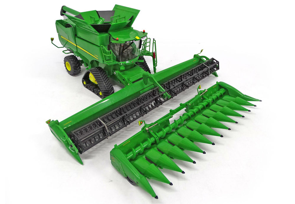 JOHN DEERE S780 HEADER on TRACKS with DRAPER FRONT  Prestige Series scale model by Collector Models
