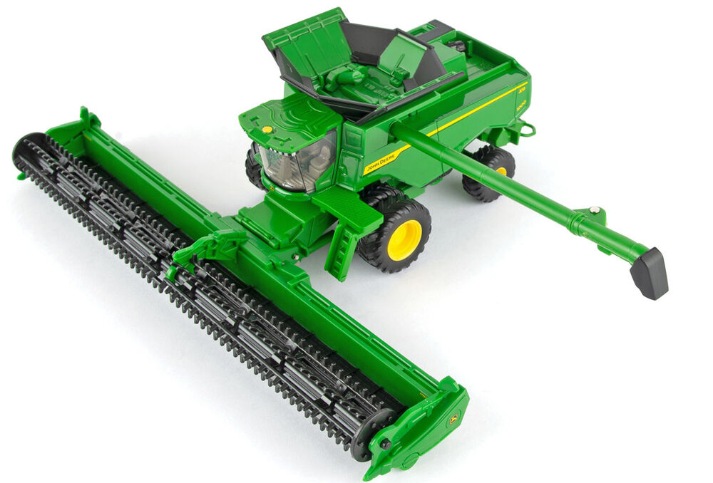 JOHN DEERE X9 1000 HEADER with GRAIN + CORN FRONTS scale model by Collector Models