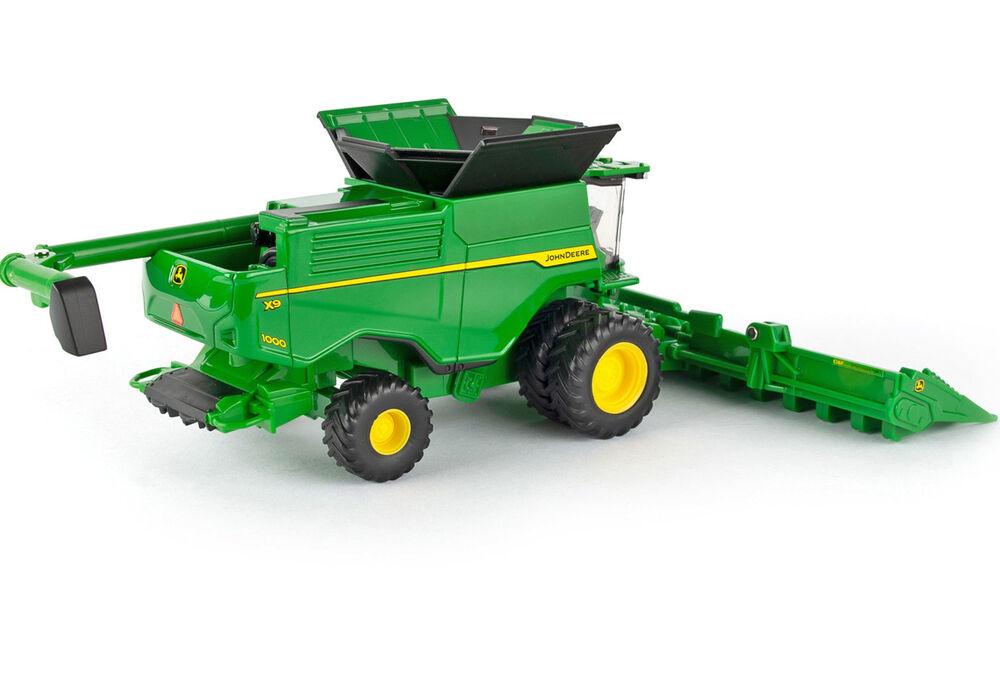 JOHN DEERE X9 1000 HEADER with GRAIN + CORN FRONTS scale model by Collector Models