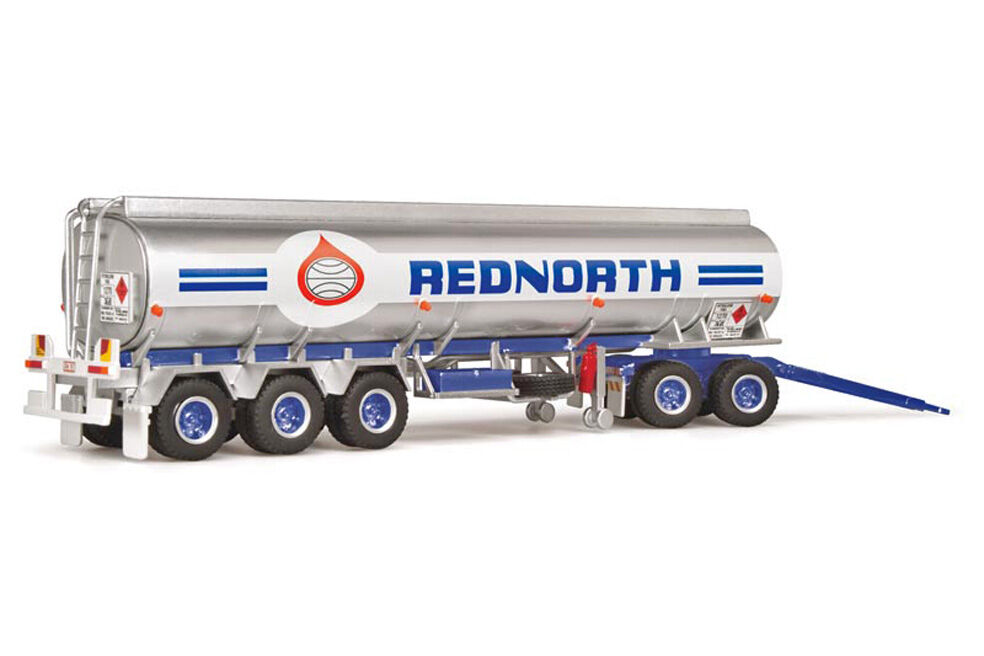 KENWORTH ADDITIONAL FUEL TANKER + DOLLY to suit RED NORTH Road Train scale model by Collector Models