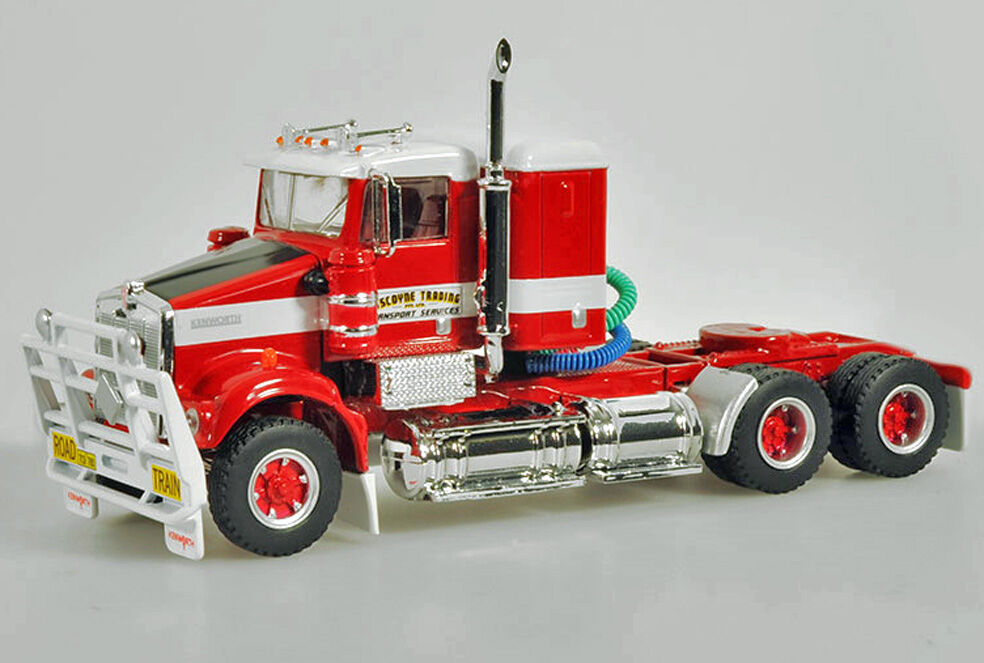 KENWORTH SAR ROADTRAIN REFER PANTECH with two TRAILERS   Gascoyne Trading scale model by Collector Models