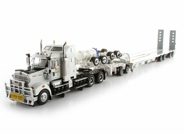 KENWORTH T908 TRUCK w DRAKE 4x8 SWING WING TRAILER and 2x8 DOLLY scale model by Collector Models