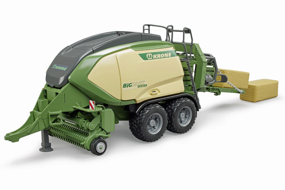 KRONE BIG PACK 1290 HDP VC BIG SQUARE BALER with 2 BALES scale model by Collector Models