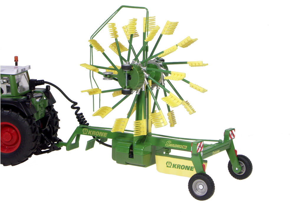 KRONE SWADRO 900 WHIRL RAKE  powered by Siku Control remote control tractors scale model by Collector Models