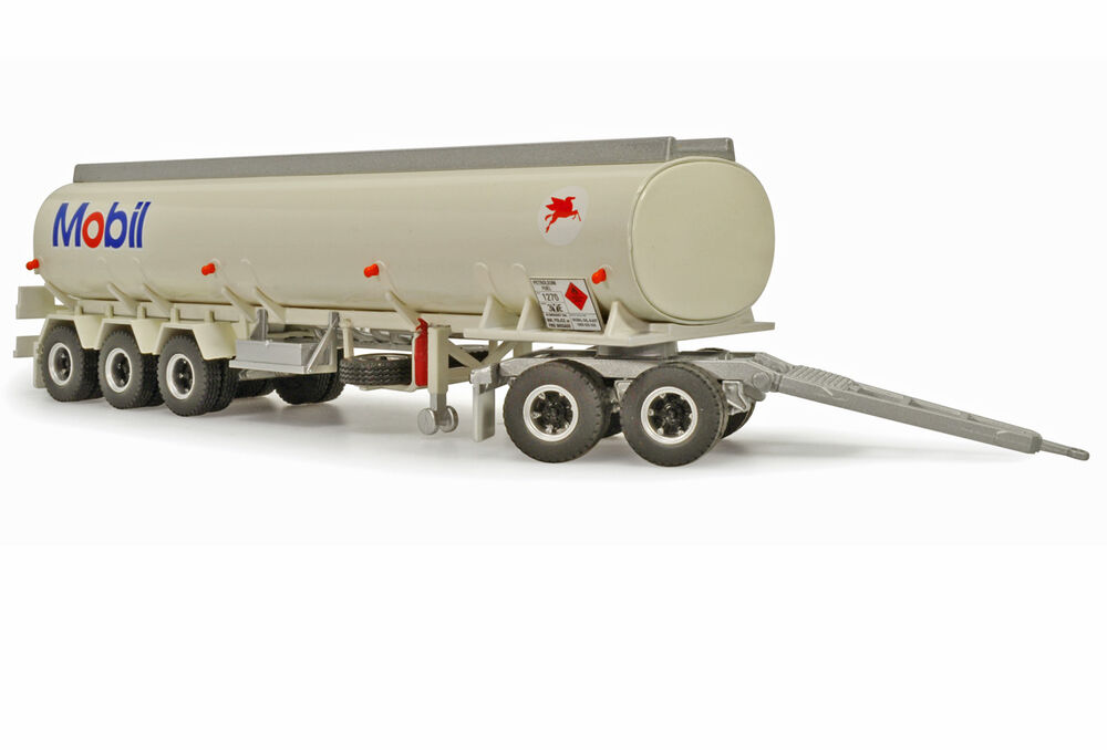 MACK ADDITIONAL TRAILER + DOLLY to suit MACK ROADTRAIN  Mobil livery scale model by Collector Models