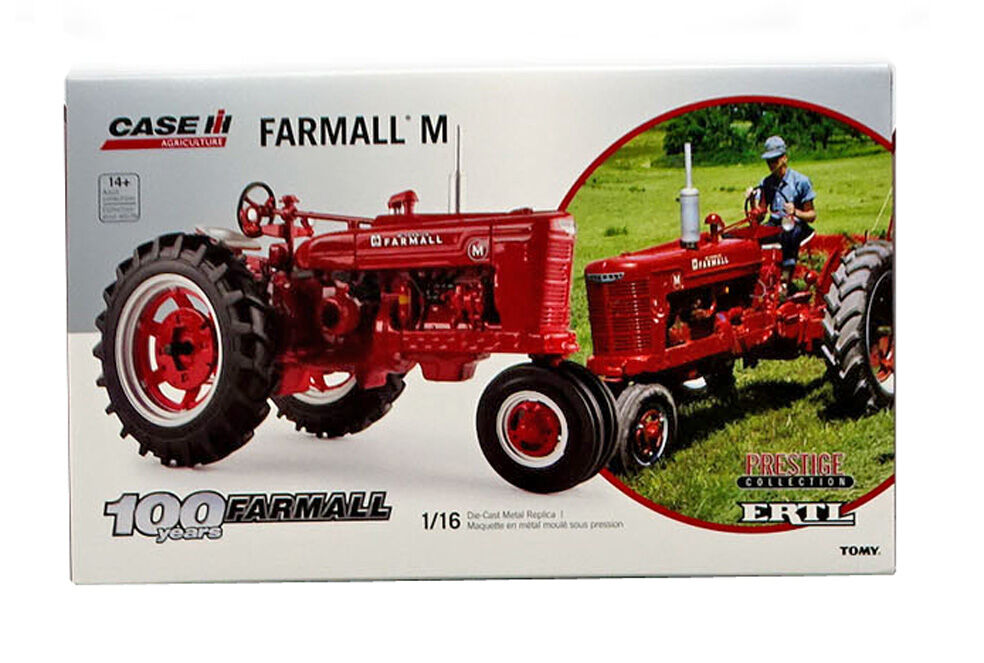 McCORMICK DEERING FARMALL M    Farmall 100th Anniversary tractor   Prestige seri scale model by Collector Models