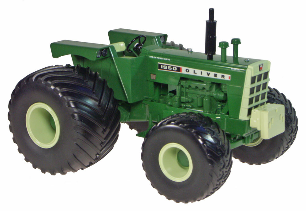 OLIVER 1950 TRACTOR with TERRA TYRES   High Detail  Very limited scale model by Collector Models