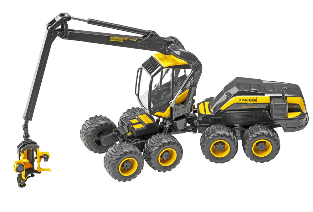 PONSSE SCORPION KING TREE HARVESTER  detailed plastic model scale model by Collector Models