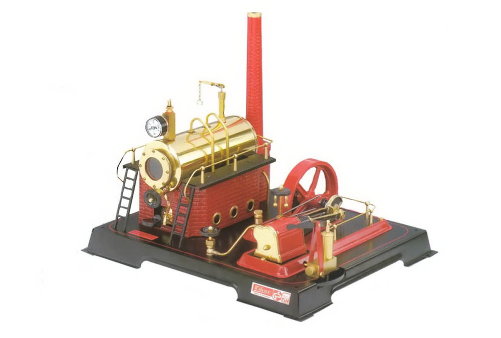WILESCO same as WD 20 plus FEED WATER PUMP BrassRed scale model by Collector Models