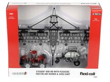 1/64 Case IH Steiger 600 HD Tractor with Flexi-Coil PD5700 Air Seeder & 3450 Cart