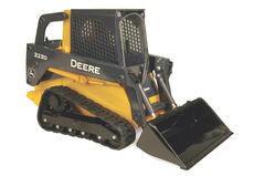 JOHN DEERE 323D SKID STEER LOADER on Tracks,  with Accessories.  High detail