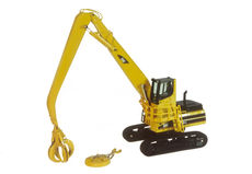 CATERPILLAR 345B Series ll MATERIAL HANDLER with GRAPPLE (slightly faded box)