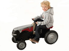 CASE/IH 370 MAGNUM 25th Anniversary PEDAL TRACTOR   (Metal)