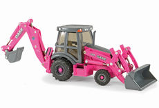 CASE 580 SUPER N WT BACKHOE  Special Edition  -  Pink