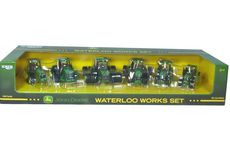 JOHN DEERE 6 Pc. WATERLOO WORKS TRACTOR SET