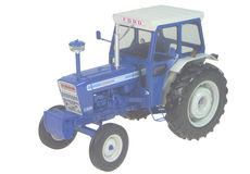 FORD 7000 TRACTOR with CAB     precision model