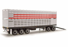 MACK ADDITIONAL ROAD TRAIN TRAILER & DOLLY  (white/red)