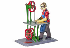 WILESCO BAND SAW with OPERATOR