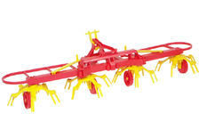 BRUDER TEDDER RAKE (rear linkage mounted) for BR tractors