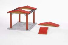 BRUDER VEHICLE SHELTER SHED