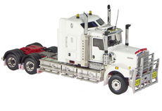 KENWORTH C509 PRIME MOVER (white/red, burgundy)   Very detailed