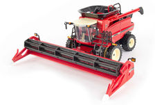 CASE/IH 7150 HEADER with 32 ft Grain head & 8 Row Corn Head  Authentics No. 10