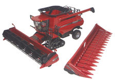 CASE/IH 9120 HEADER with 2 Fronts  Prestige Series