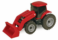 CASE/IH MAGNUM TRACTOR with LOADER   plastic   (no box)