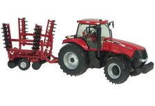CASE/IH MX275 TRACTOR with FOLDING WING DISC