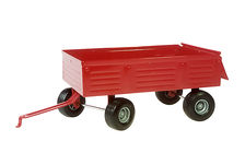 CASE/IH STRAIGHT SIDE TRAILER (Red)