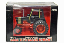 CASE 1170 AGRI KING with rear Duals  BLACK KNIGHT DEMONSTRATOR