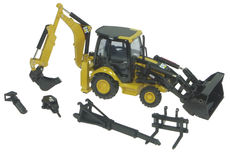 CATERPILLAR 432E BACKHOE (sideshift - with interchangeable tools)