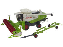 CLAAS LEXION 600 HEADER with COMB TRAILER