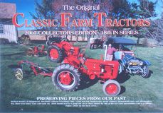 COLLECTOR MODELS 2007 CLASSIC TRACTOR CALENDAR  (great for pictures)