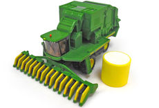 JOHN DEERE CS690 8 ROW COTTON STRIPPER