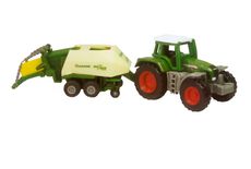 FENDT FAVORIT 926 VARIO TRACTOR with KRONE BIG PACK BALER