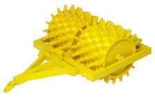 FIRST GEAR SHEEPS FOOT ROLLER (very detailed)   slightly faded box