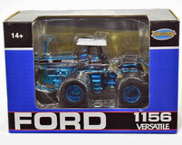 FORD VERSATILE 1155 4WD TRACTOR on Triples  Special Blue Chrome Edition