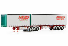 FREIGHTER MAXITRANS TAUTLINER B-DOUBLE TRAILER SET  Dawsons livery