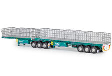FREIGHTER MaxiTRANS B-DOUBLE FLAT TOP TRAILER SET (Toll livery)