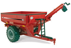 FRONTIER GRAIN CHASER BIN (red) with WORKING AUGER  Ertl  Big Farm series