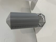 GREY SILO 1/64 SCALE 3D PRINTED 