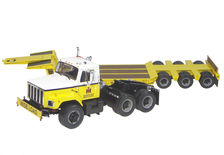 IH S LINE LOW LOADER TRUCK  IH Logo   (very detailed)