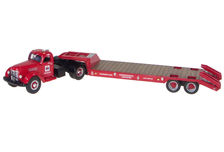 INTERNATIONAL KB10 LOW LOADER SEMI TRAILER TRUCK