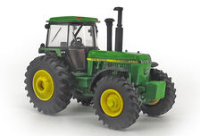 JOHN DEERE 4450 TRACTOR  'Authentics No 6'   miniature precision model