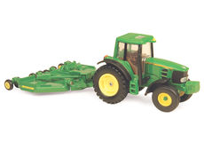 JOHN DEERE 7130 TRACTOR with ROTARY SLASHER