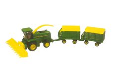 JOHN DEERE 7500 SP FORAGE HARVESTER w/ 2 TRAILERS